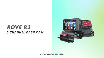 ROVE R3 Dash Cam || Coming Soon this 2022!