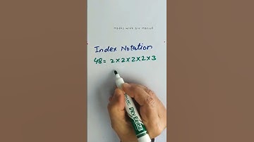 Index Notation #viral #viralvideo #shorts #short #easy #fun #maths #ytshorts #tricks #