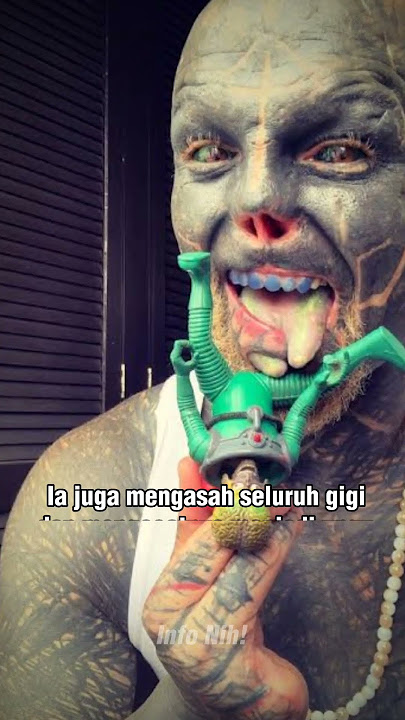 Viral! MUNCUL ALIEN DI PRANCIS! Pria ini modifikasi tubuh mirip Alien. #shorts #viral #informasi