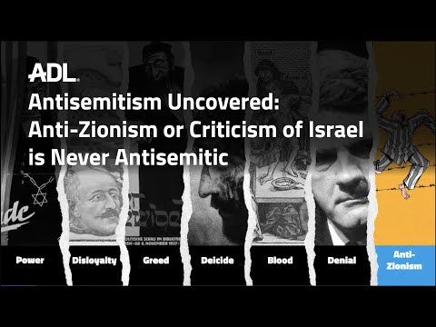 Antisemitism Uncovered Video - Myth that Anti-Zionism or Criticism of Israel is Never Antisemitic