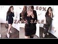 ZARA SALE HAUL... I SAVED SO MUCH MONEY!