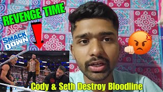 Team Cody Rhodes Brutal Attack Roman Reigns & Bloodline Smackdown