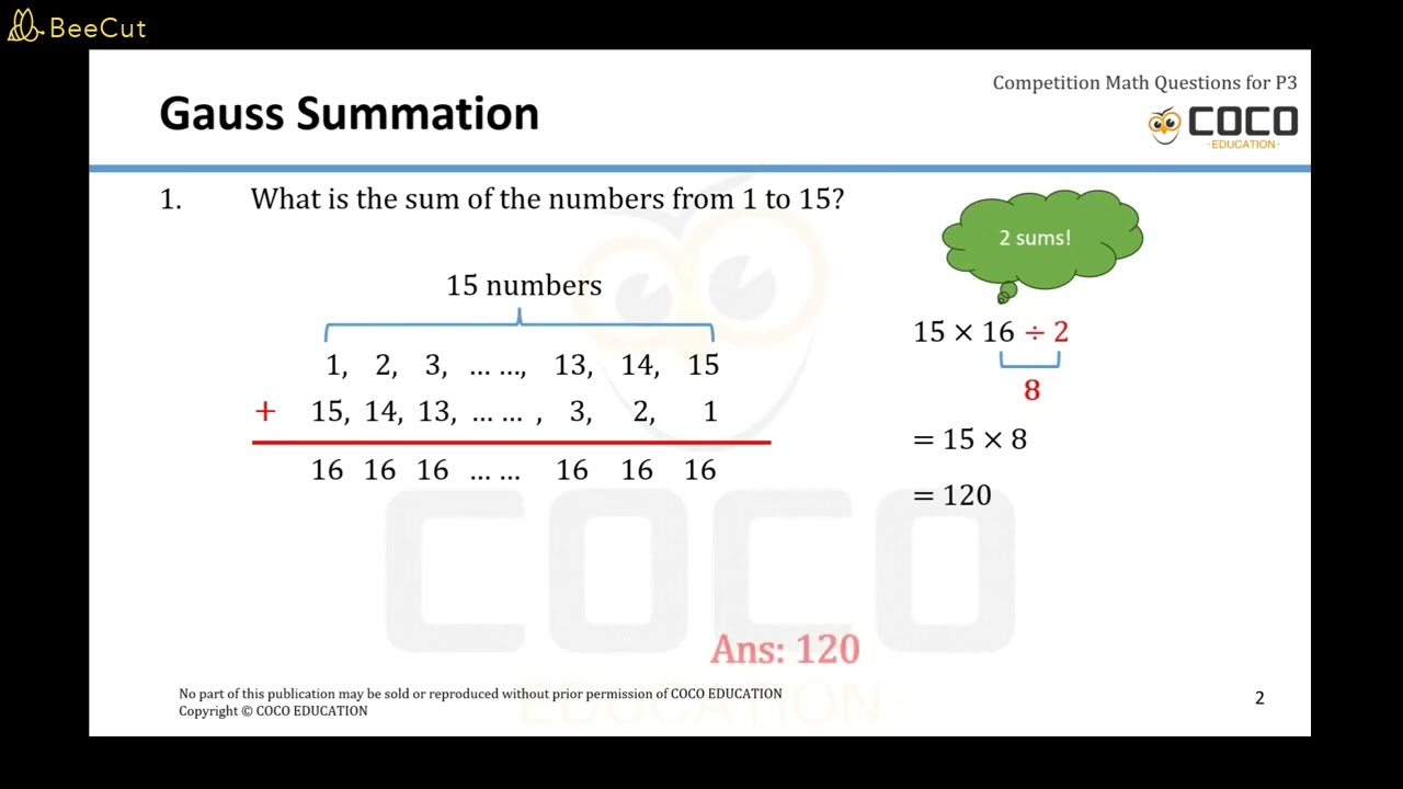 SASMO & SMKC Primary 3 Typical Questions Explained (Lesson 7)