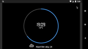 Flutter clock challenge 2019-2020 timelapse