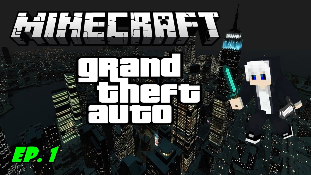 Minecraft GTAMC.NET [Server] #1 โลดแล่นในโลกของ GTA - YouTube