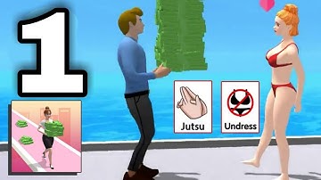 Money Run 3D BILLIONAIRE - Android/iOS Game - PART 1 || twerk racing game #twerk