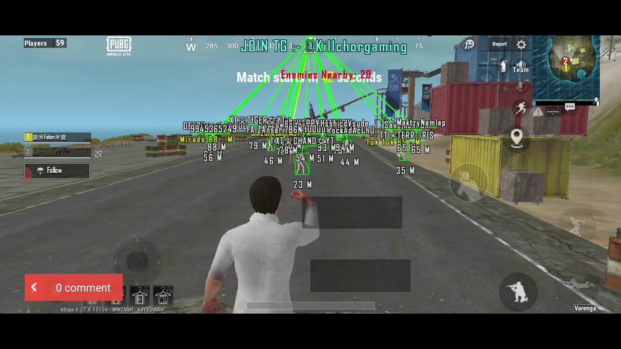 Pubg lite esp hack game play YouTube