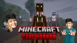 Minecraft Cave Horror Project : ถึงจะน่ากลัวเเค่ไหนโดนกระสุนไปก็คงจะไม่เท่าไหร่