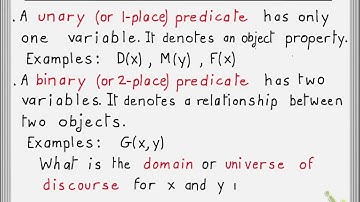 Discrete Structures [Lecture 5 / Segment 3] - Predicate logic - Part 3/20