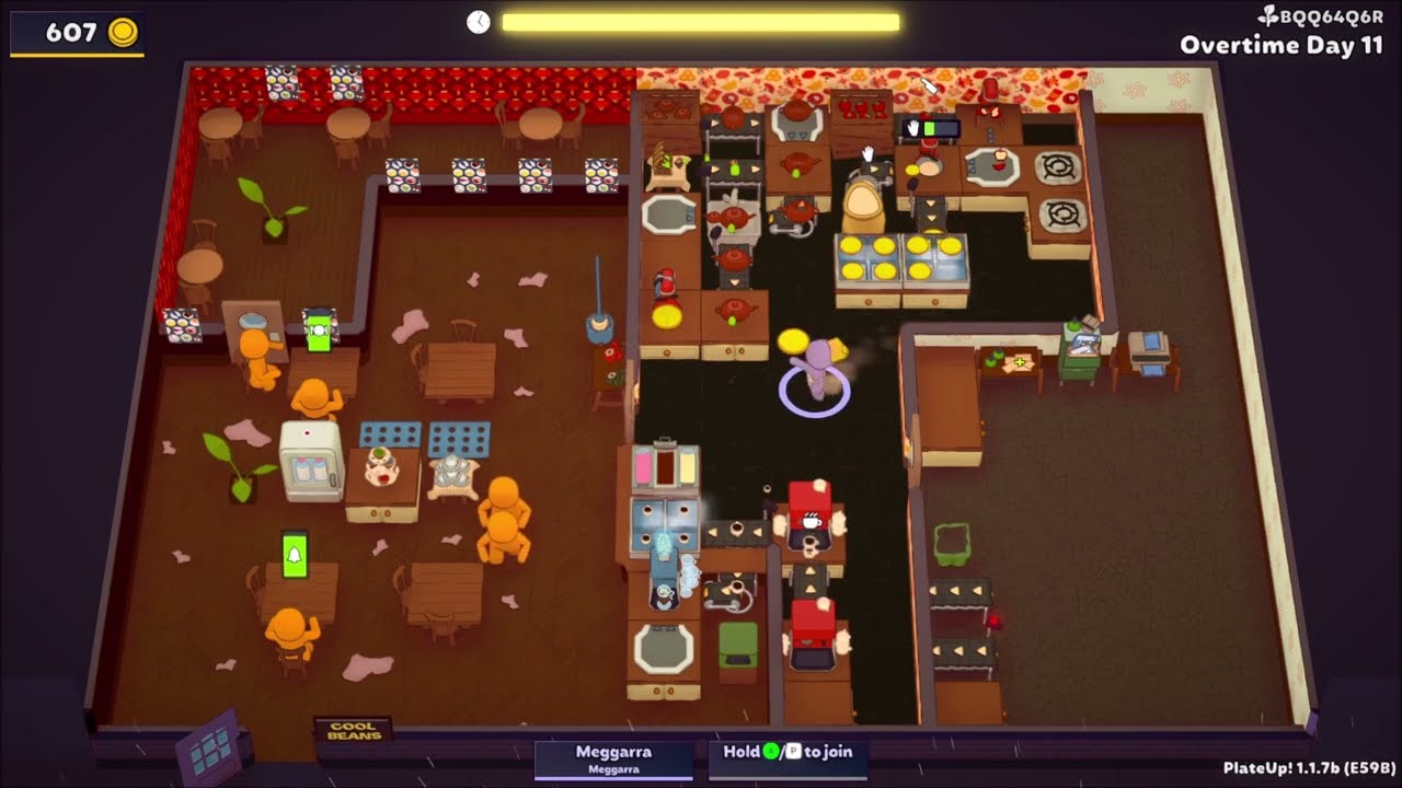 A day in a life of a café - PlateUp! Overtime - New update