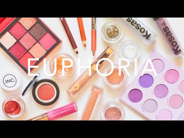 Euphoria Inspired Makeup | Colour, Shimmer, Glitter, Gloss