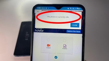 The phone is currently idle Problem Solution in Mobile tracker App