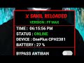 @X SAHIL RELOADED LIVE