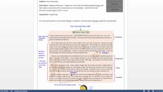 ENG7a Personal Narrative Assignment Lesson
