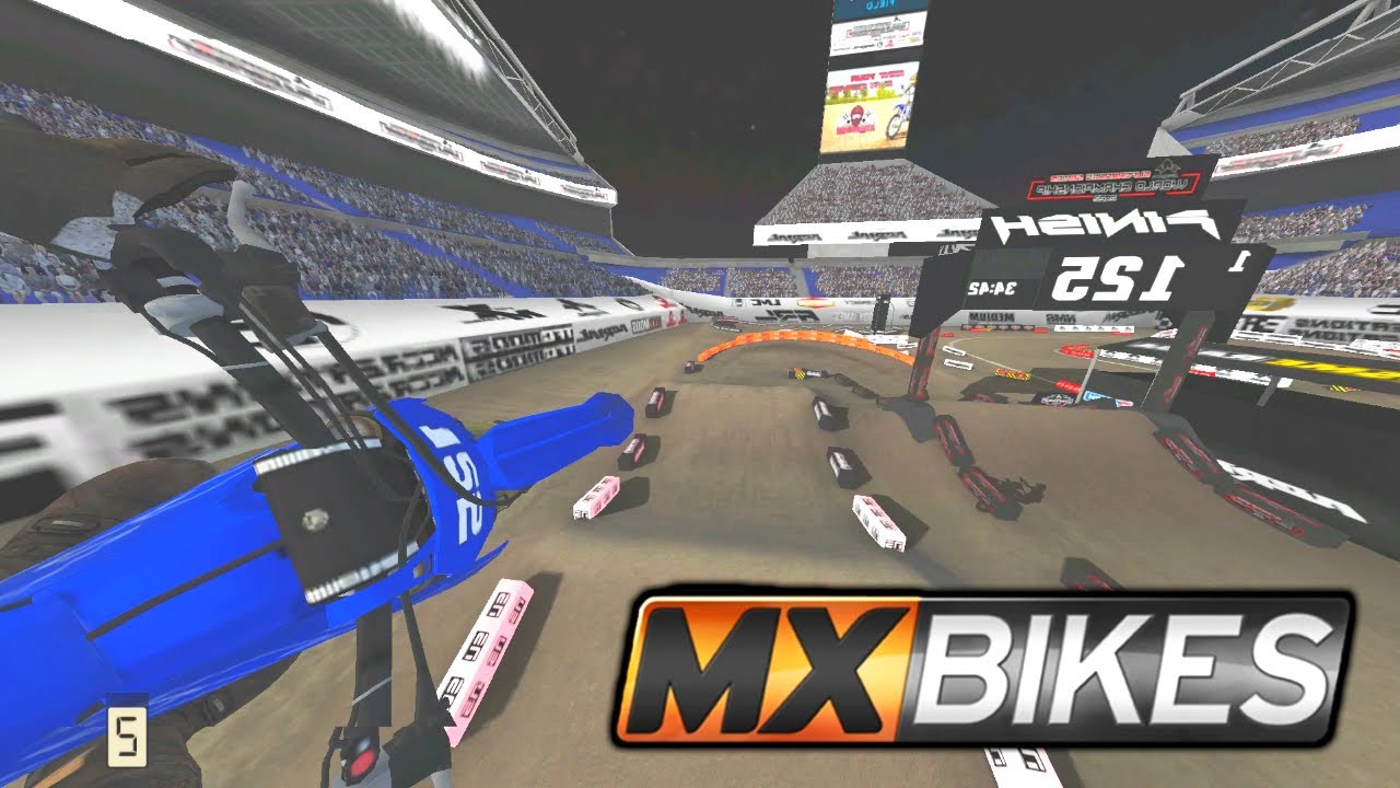 MX Bikes New Aerial Supercross Track Review