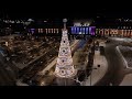GLIWICE: Świecąca Piękna Choinka przed dworcem PKP 🎄 Beautifull Christmas Tree (DRON 4K)