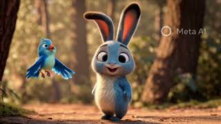 Bunny Helping A Bird Beats Birds