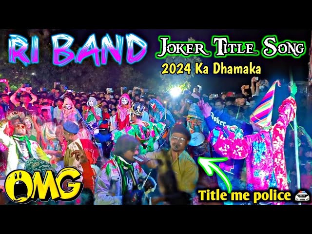 R1 Band Karanjve || New Joker title song || Title me police || New 2024 class=