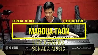 MARDUA TAON - D'REAL VOICE [ LIVE KARAOKE ] [ CHORD Bb = DO ]