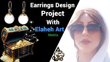 How to make Pearl Earrings with Software Matrix 9 jewellery design CAD || Rino || Matrix Tutorial
