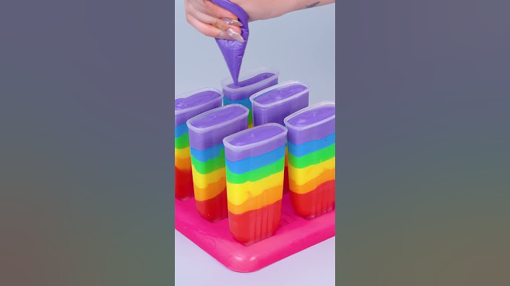 So Beautiful rainbow jelly ice cream #shorts #satisfying #cake #rainbow