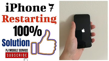 iphone 7 restarting on apple logo