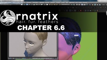 Ornatrix/3ds Max. Episode 6.6. Overview of how to create short haircuts for mobile games.