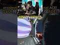 intentional ACE🔥accidental dash❓