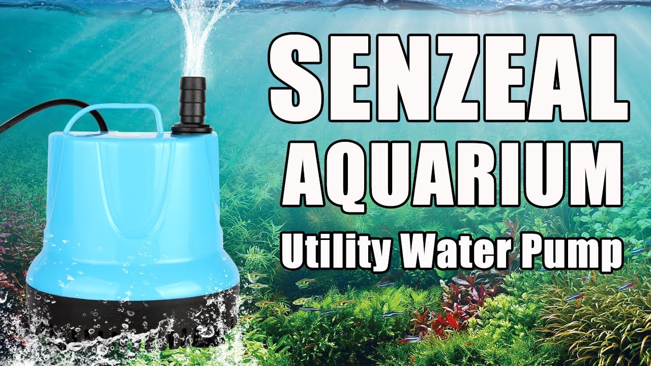 Review 400L/H TO 2800L/H Submersible Utility Pump - from senzeal.com
