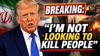 BREAKING: Trump Reveals Why He Called Off the Iran Strike