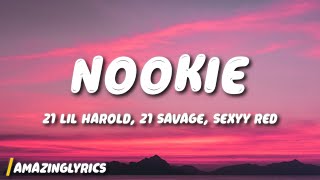 21 Lil Harold, 21 Savage, Sexyy Red - Nookie (Pu$$y)