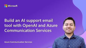 Build an AI support email tool with OpenAI and Azure Communication Services
