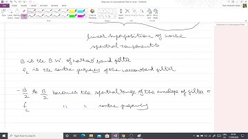 4  Response of a narrowband filter to noise