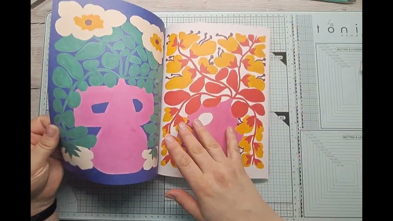 Flip Through Flow - Book for Paper lovers - Mental health