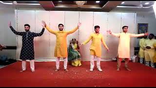 Brother dance in Sister Sangeet| Ek hazaro mein meri behna hain| Priyanka weds Bhushan