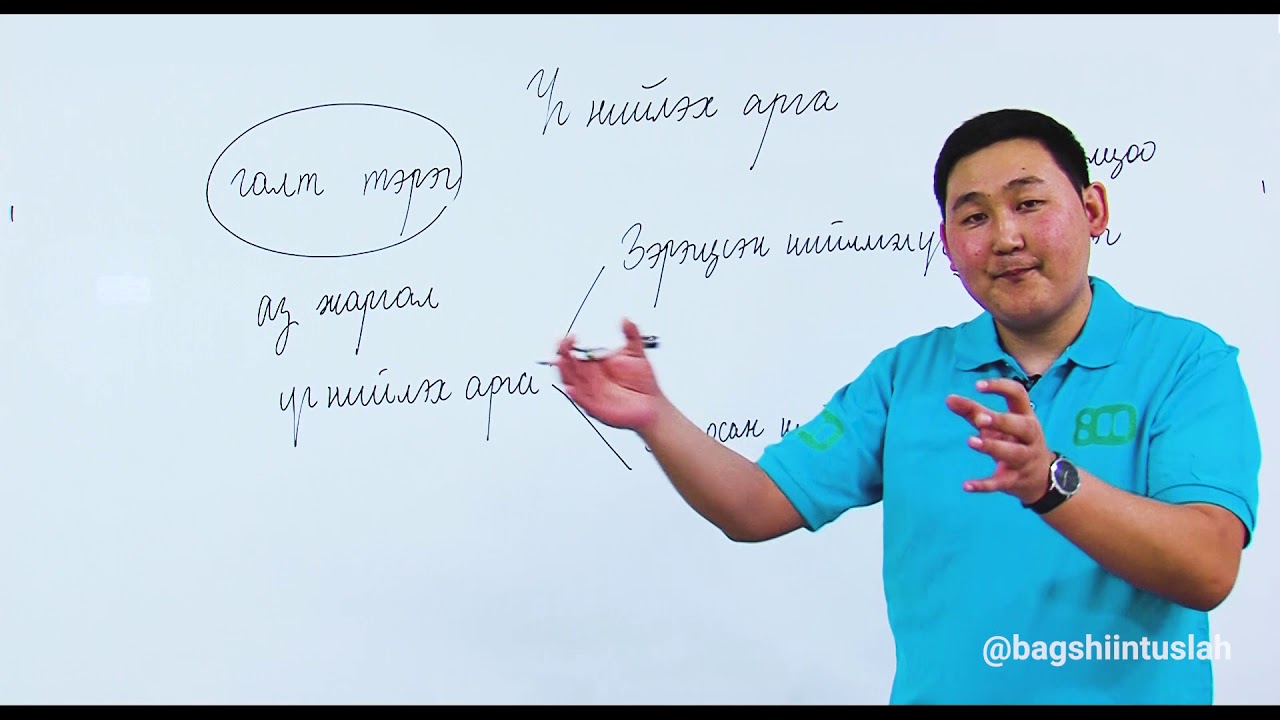 ЭЕШ-д бэлдэх Монгол хэлний багш Г. Ганбаяр, Үг нийлэх арга