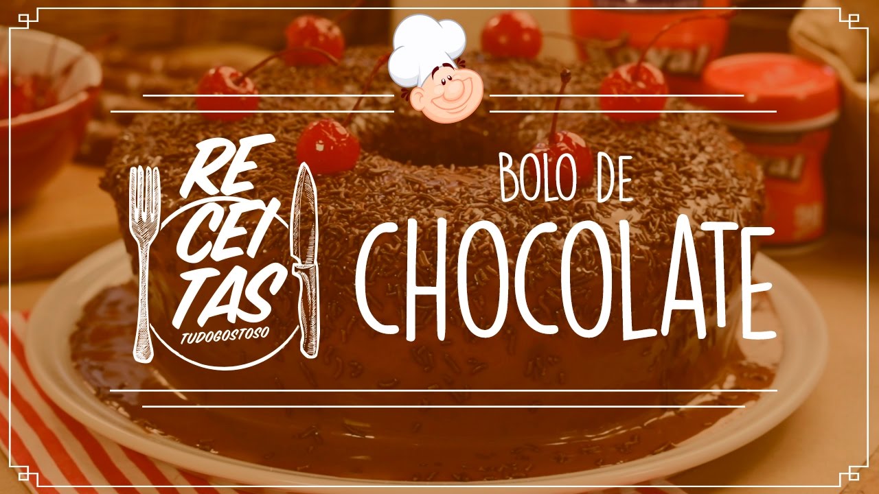 Bolo de chocolate FOFINHO: as 8 receitas FAVORITAS do TudoGostoso vão te  viciar! - TudoGostoso