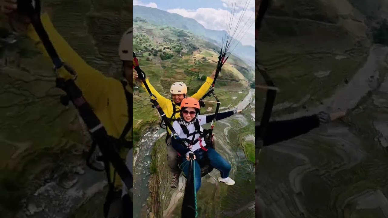 Paragliding Dù lượn #paragliding #sapa #funny #amazingsports