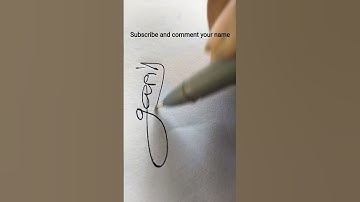 gopi name signature #shorts #viral