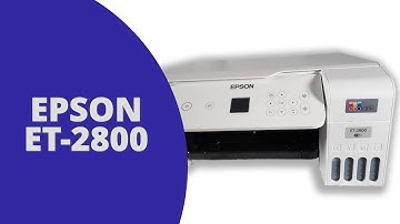 Epson ECOTANK Printer  - ET-2800 Complete Installation Process and Review