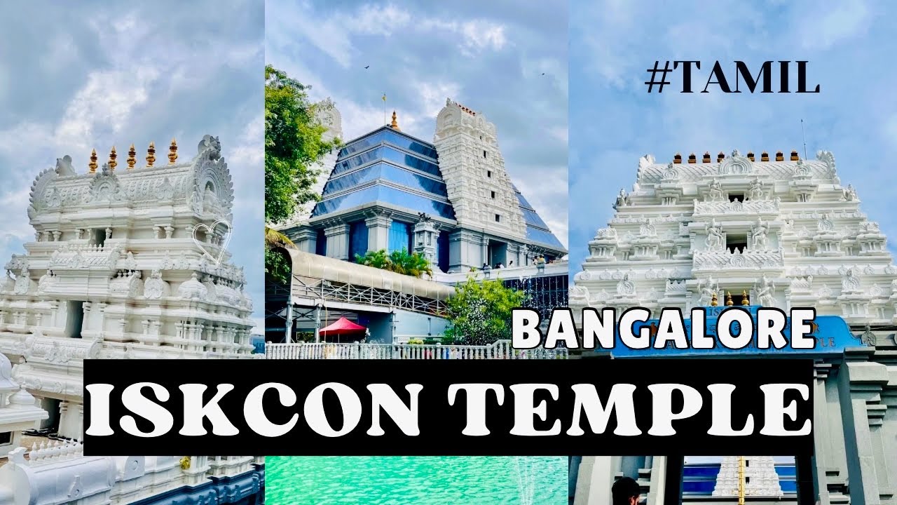 World largest Krishna temple - Iskcon temple | Aswin Vlogs