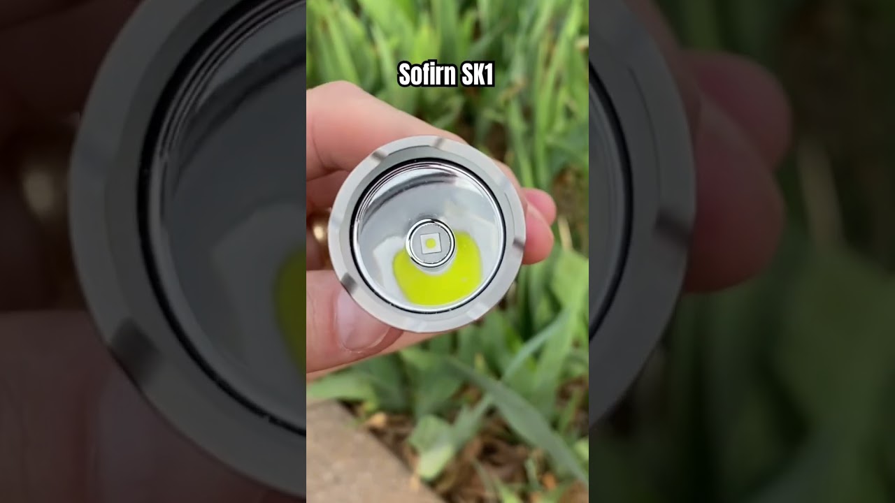 Sofirn SK1 - Tactical Thrower with a Twist(ing Tail Cap) 