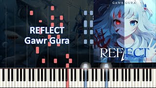 REFLECT - Gawr Gura 【ピアノ/Piano Cover】