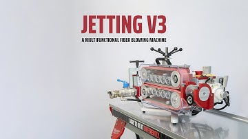 Jetting V3 - A Multifunctional Fiber Blowing Machine