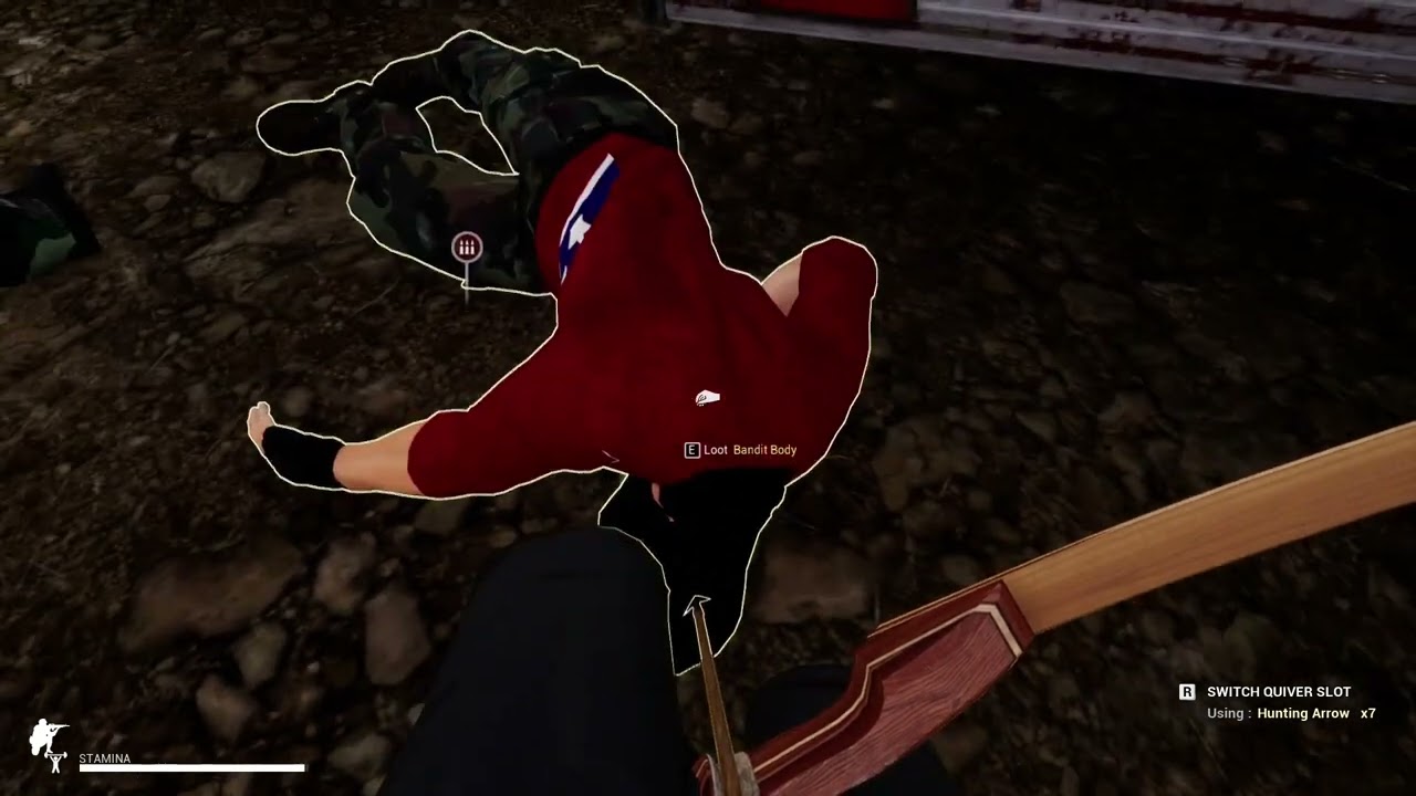 clearing all bandit bases with a recurve bow MIST SURVIVAL .5 beta