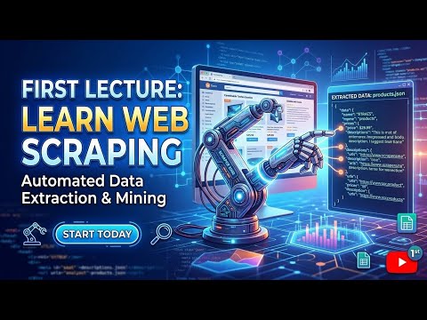 Learn Web Scraping in 7 Minutes: Complete Guide + Live Example