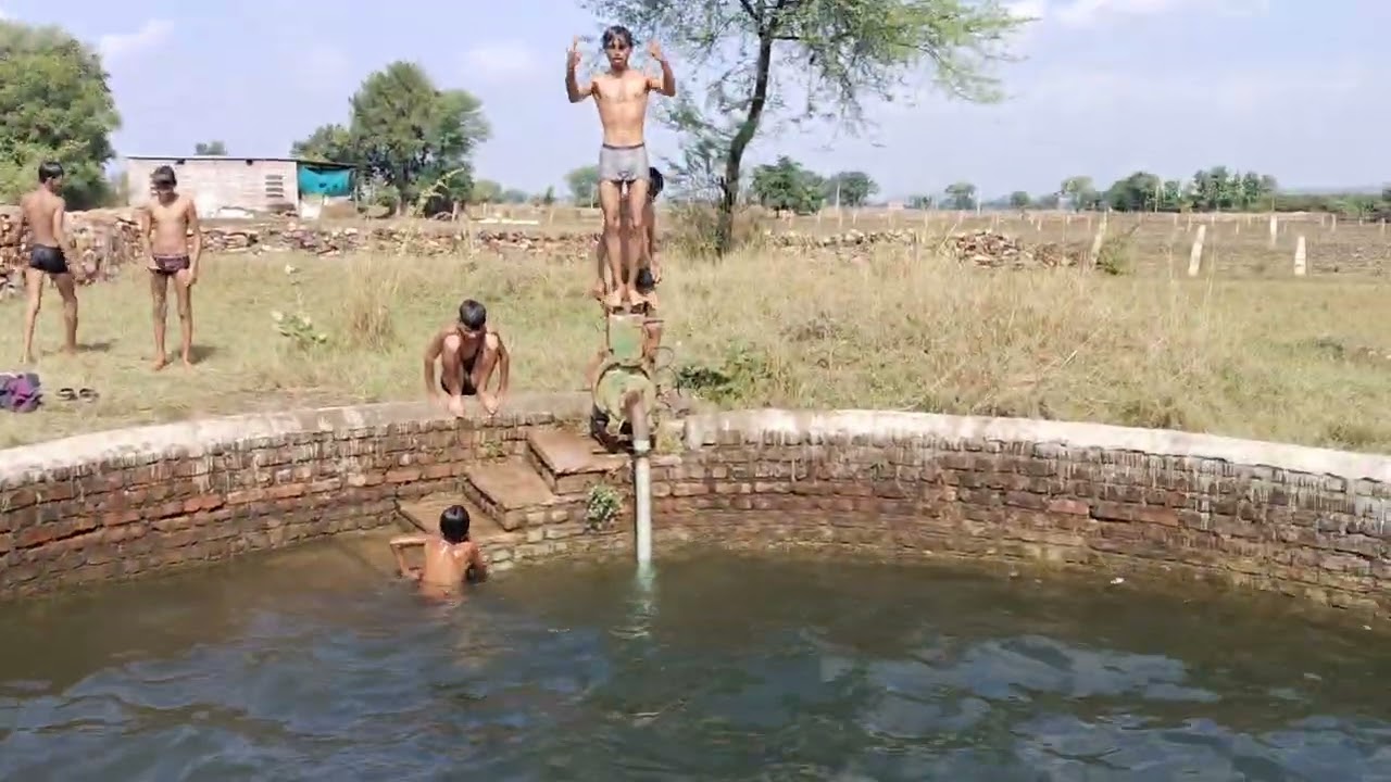 comedy video swimming video 