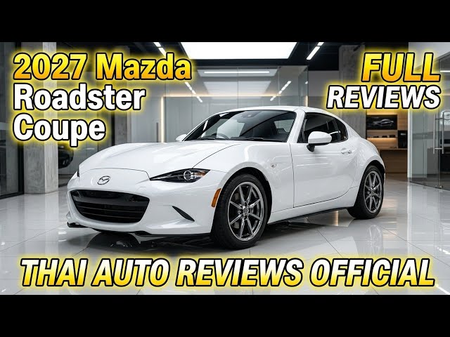 SHOCKING] The 2027 Mazda Roadster Coupe is Stunning! Is This the