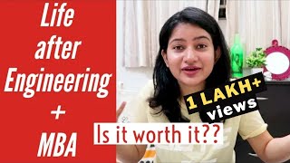 Does LIFE get BETTER after MBA??!! Myths V/s Facts|  Personal Experience| Shreyashi Jha