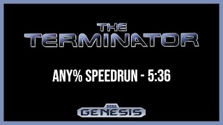 World Record - The Terminator (Genesis) Any% Speedrun in 5:36
